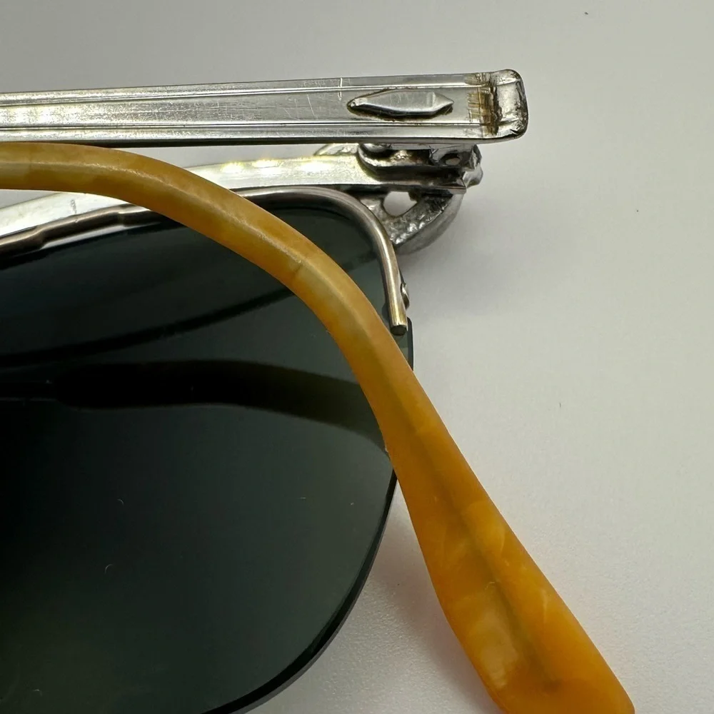 Vintage Bausch & Lomb 1/10 12K GF Rhinestone Eyeglasses w/ Prescription Lenses